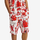 Endless Joy Men's Devil Shorts in White