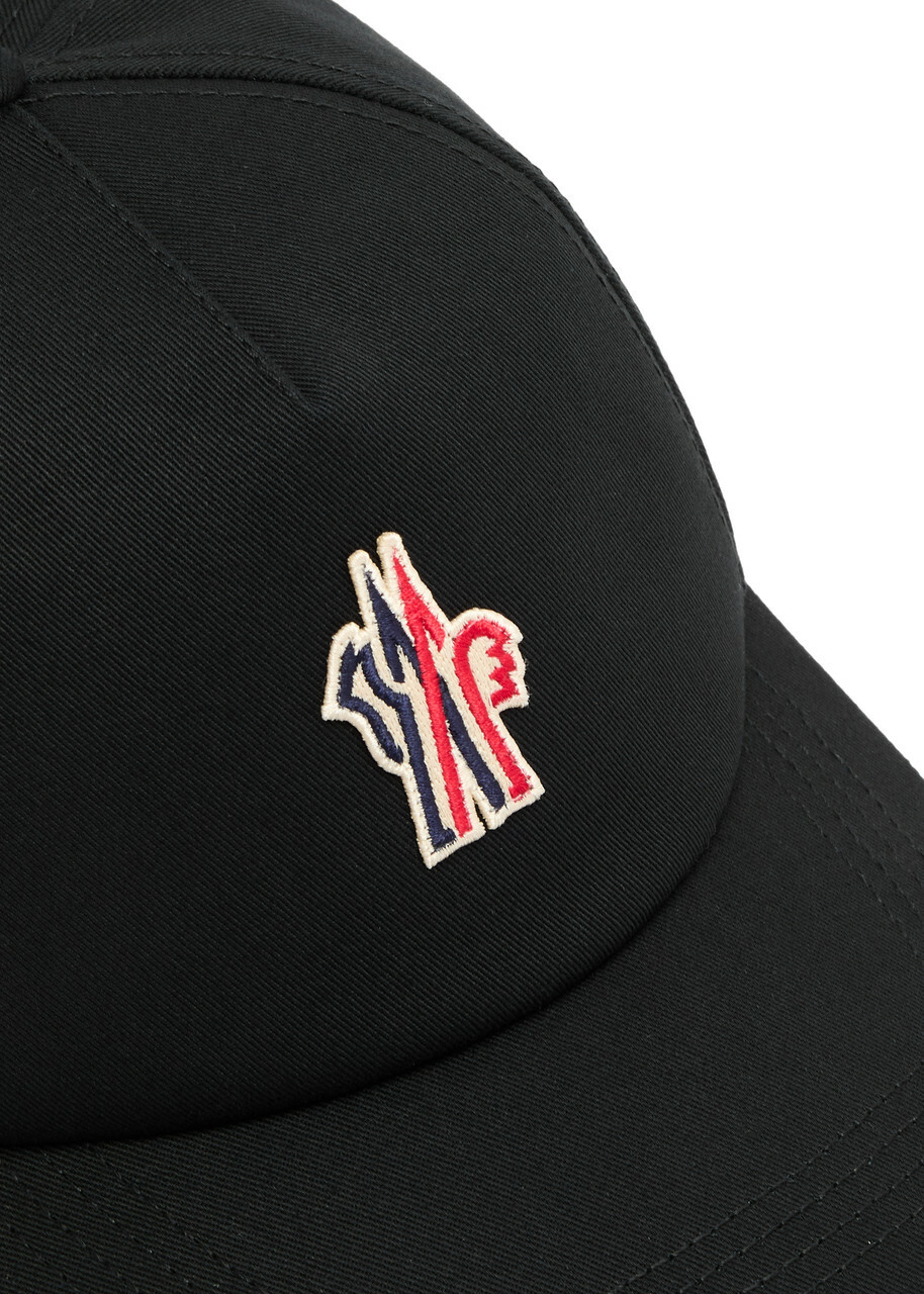 Moncler Grenoble Day-Namic Logo-embroidered Cotton cap - Black - One Size