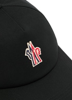 Moncler Grenoble Day-Namic Logo-embroidered Cotton cap - Black - One Size