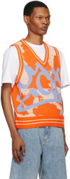Perks and Mini Orange Patina Vest