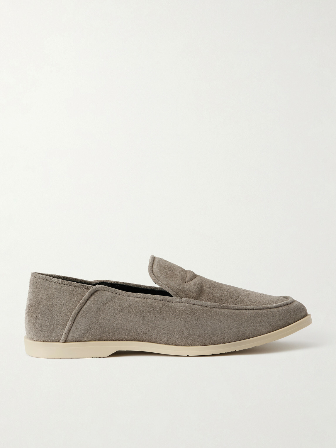 George Cleverley - Mayfair II Collapsible-Heel Suede Loafers - Brown
