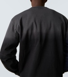 Sacai Dyed cotton sweatshirt