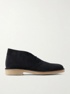 Mr P. - Suede Desert Boots - Blue