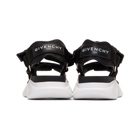 Givenchy Black Jaw Sandals