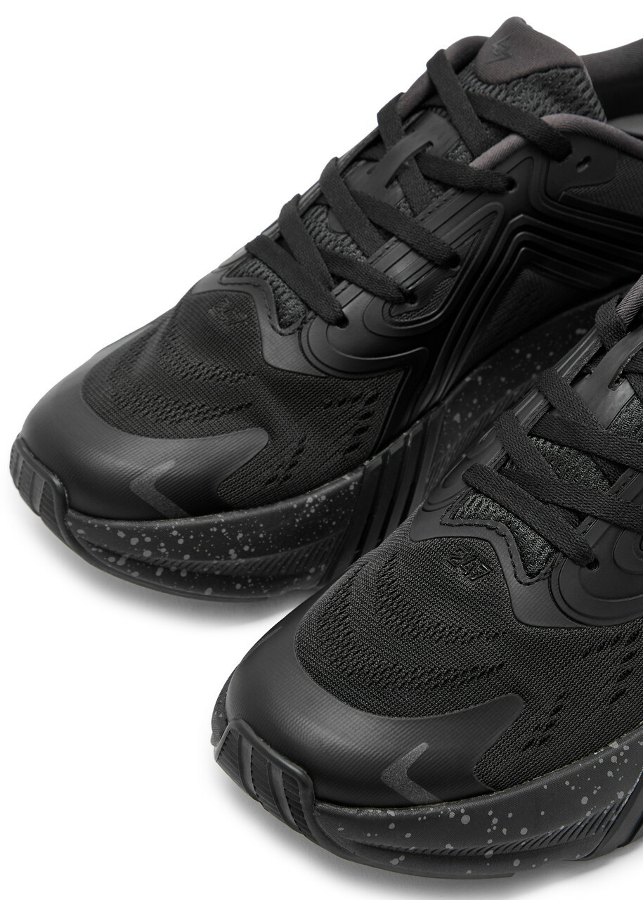 Represent 247 Arc-1 Runner Panelled Mesh Sneakers Black