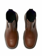Burberry Brown Creeper Leather Chelsea Boots