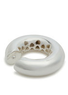Timeless Pearly Sterling Silver ear Cuff - One Size