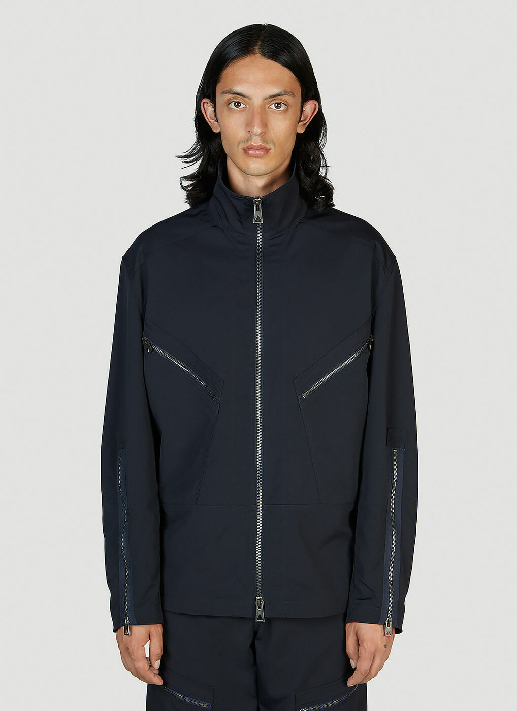 【送料&関税込】Bottega Veneta Long Sleeved Zip-up Jacket DOUBLE ZIP SWEATER for Men - Bottega Veneta | Biffi