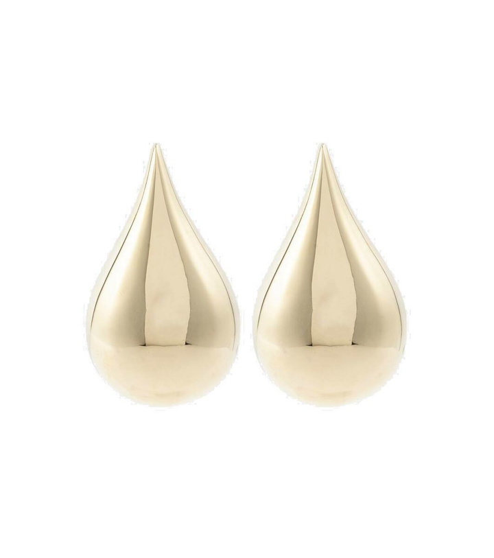 Photo: Mateo Water Droplet 14kt gold earrings