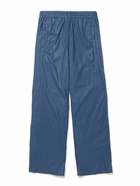 Isabel Marant - Kristan Straight-Leg Coated-Cotton Trousers - Blue