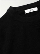 Mr P. - Wool and Cashmere-Blend Sweater - Black
