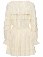 ULLA JOHNSON - Polly Cotton & Silk Mini Dress