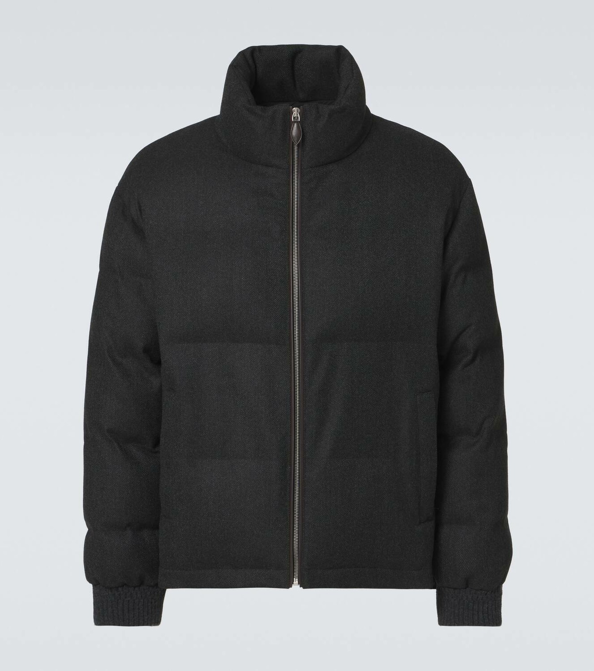 Berluti Herringbone wool puffer jacket