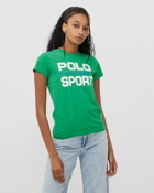 Polo Ralph Lauren Wmns Polo Sport Rl S/S Tee Green - Womens - Shortsleeves