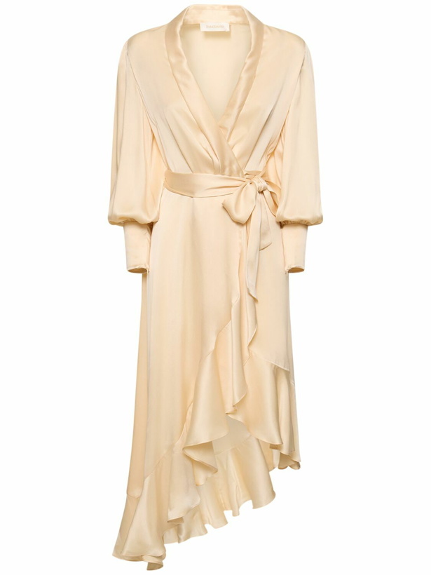 Photo: ZIMMERMANN - Silk Midi Wrap Dress