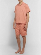 CLEVERLY LAUNDRY - Washed-Cotton Pyjama Set - Pink