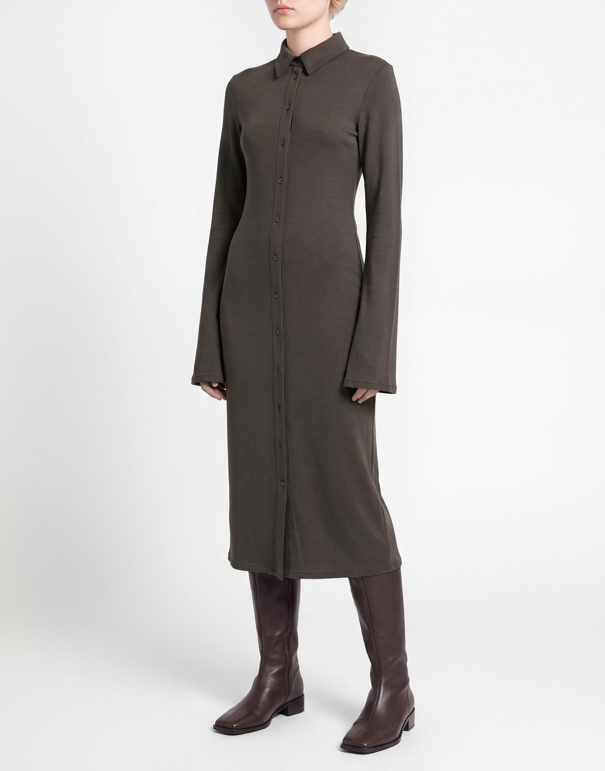 Rier Womens Midi dress in Grey