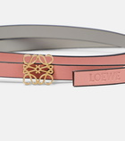 Loewe - Reversible Anagram leather belt