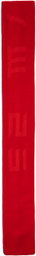 Ottolinger Red & Pink Jacquard Scarf
