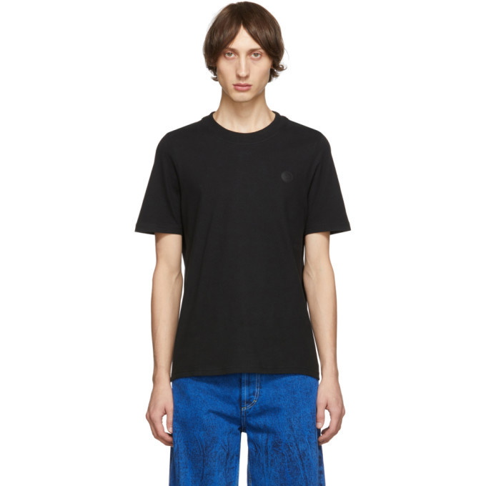 Photo: Acne Studios Black Bla Konst Tiger Badge T-Shirt