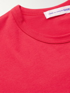 Comme des Garçons SHIRT - Logo-Print Cotton-Jersey T-Shirt - Red
