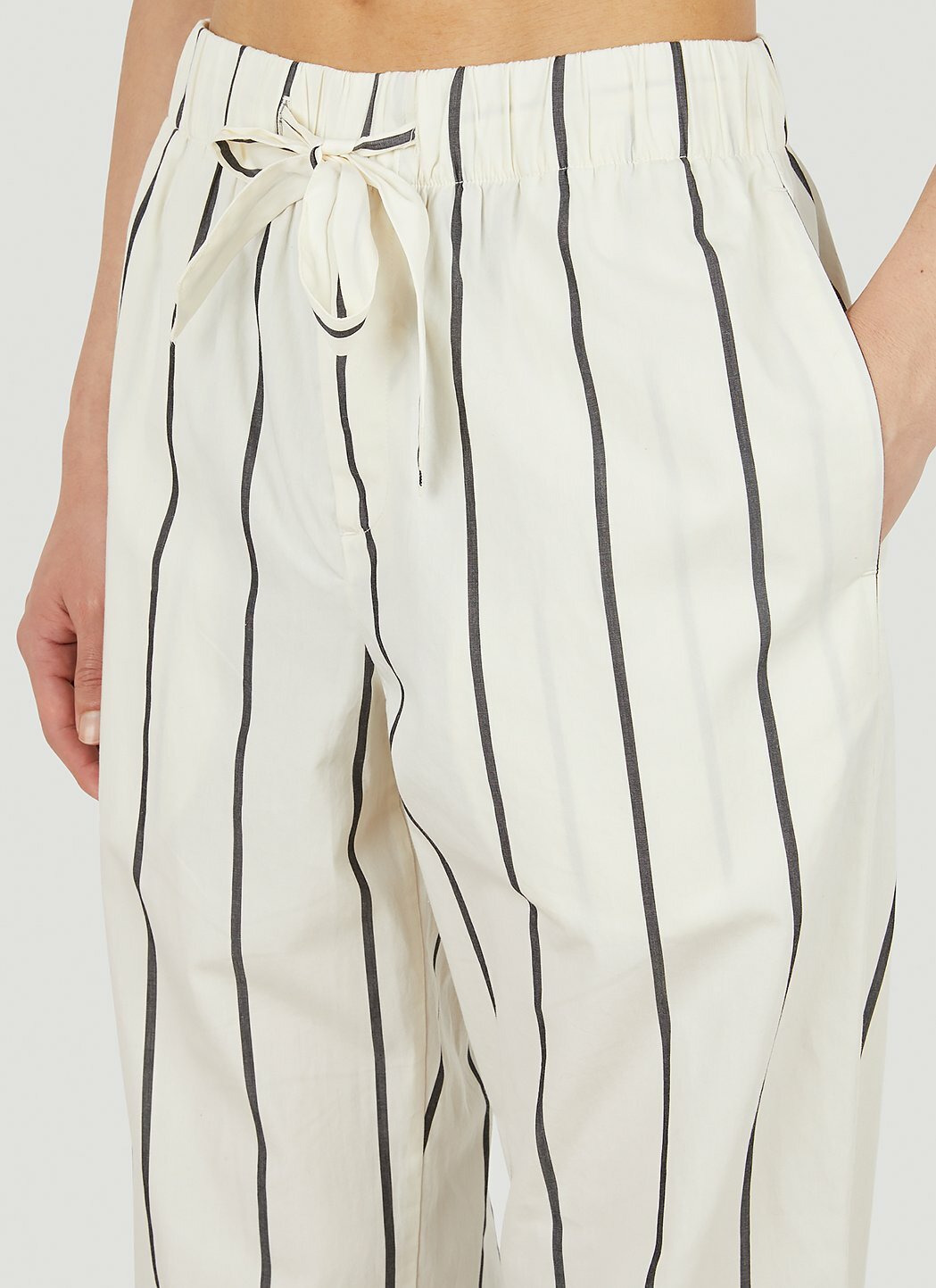 Tekla Striped Drawstring Pyjama Pants