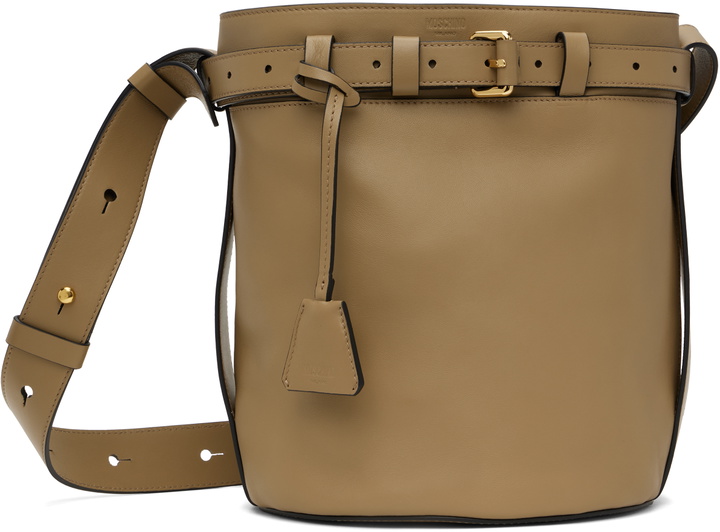 Photo: Moschino Beige Tie Me Bag