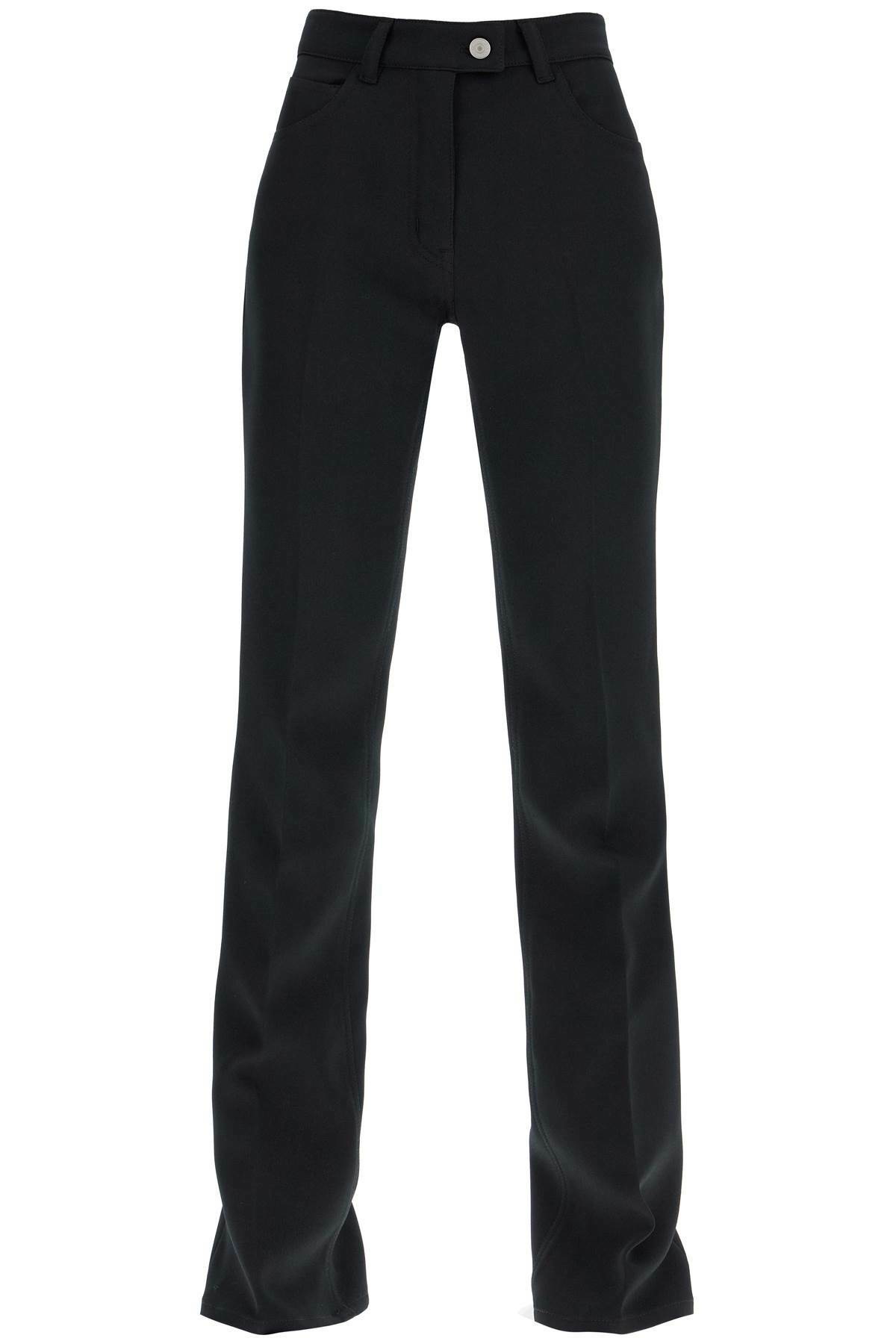 Courrèges Black Criss Cross Trousers Courreges