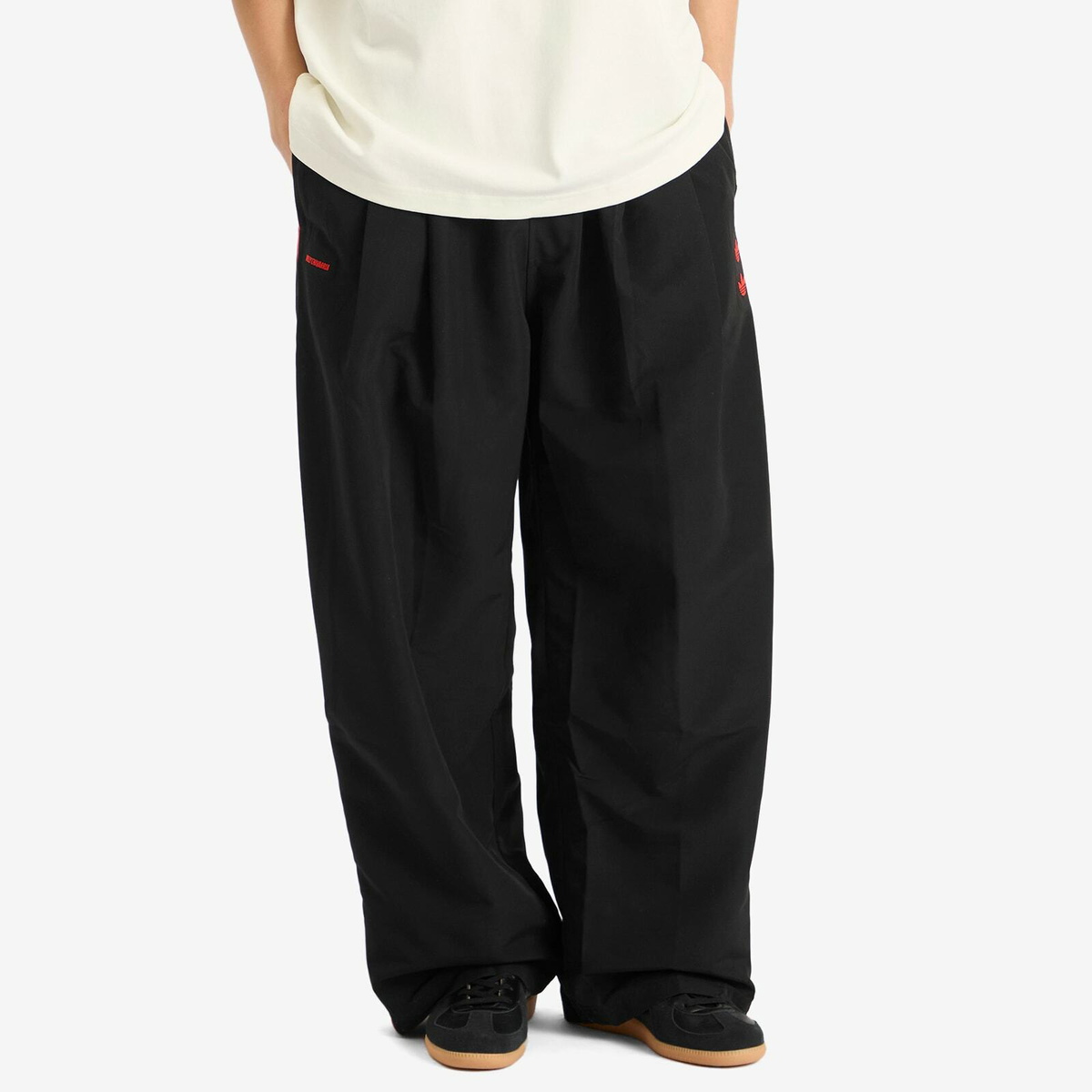 Adidas Men's x Willy Chavarria Knit Track Pant in Black adidas