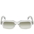 Bottega Veneta Eyewear Men's Bottega Veneta BV1442S Sunglasses in Grey/Green 