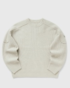 Moose Knuckles COLSON CREW NECK White Mens Pullovers/Sweatshirt