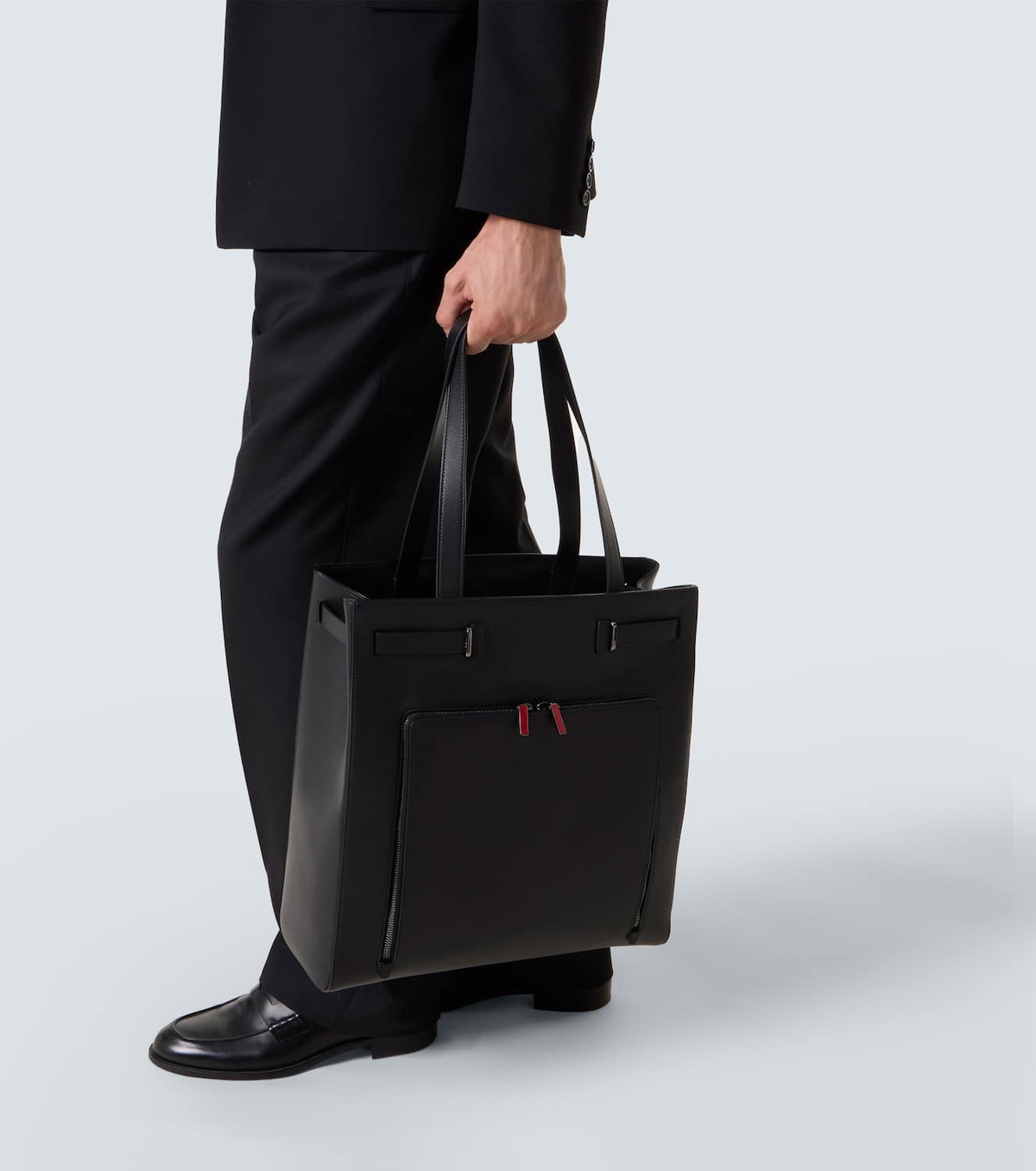 Christian Louboutin Kypipouch leather tote bag