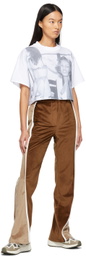 Honey Fucking Dijon White Cropped Tina Paul T-Shirt