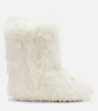 Versace Shearling boots