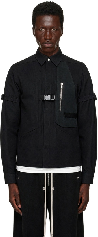 Photo: Rick Owens Black Tower Bonotto Roland Shirt