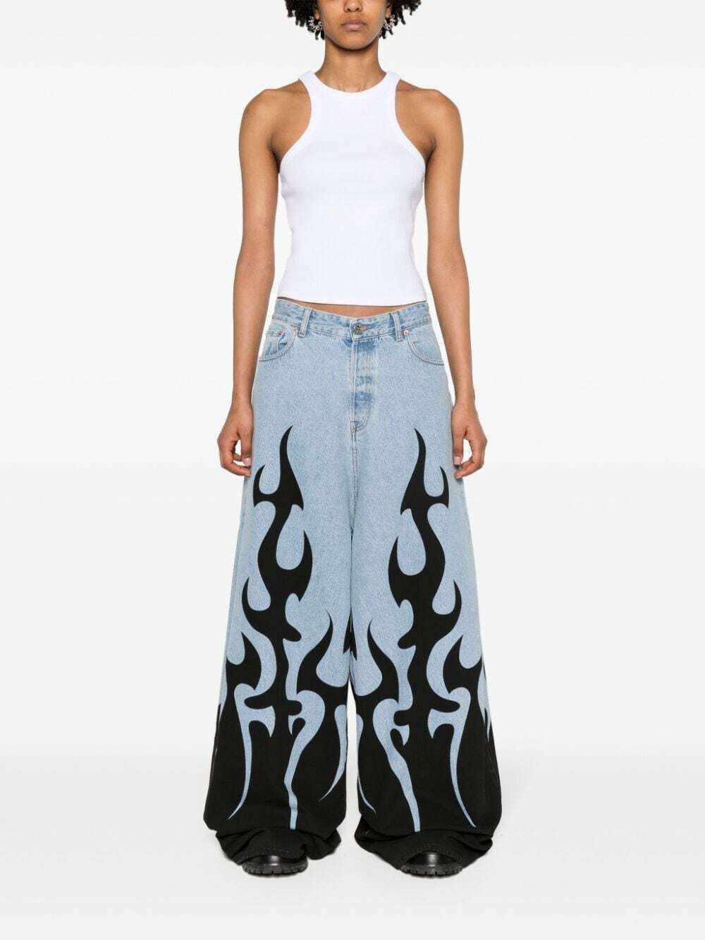 VETEMENTS - Logo Cotton Tank Top