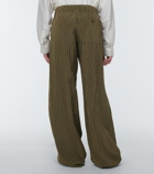 Dries Van Noten - Striped wide-leg pants