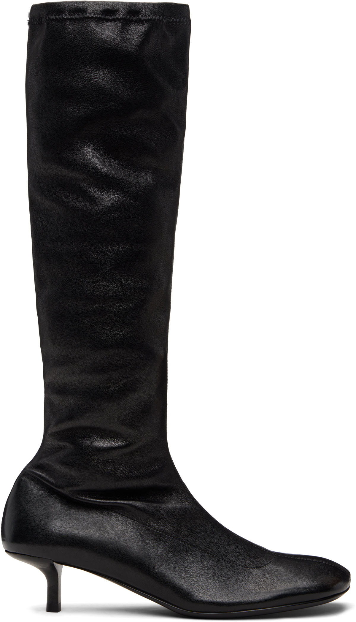Marsèll Black Cotama Tall Boots