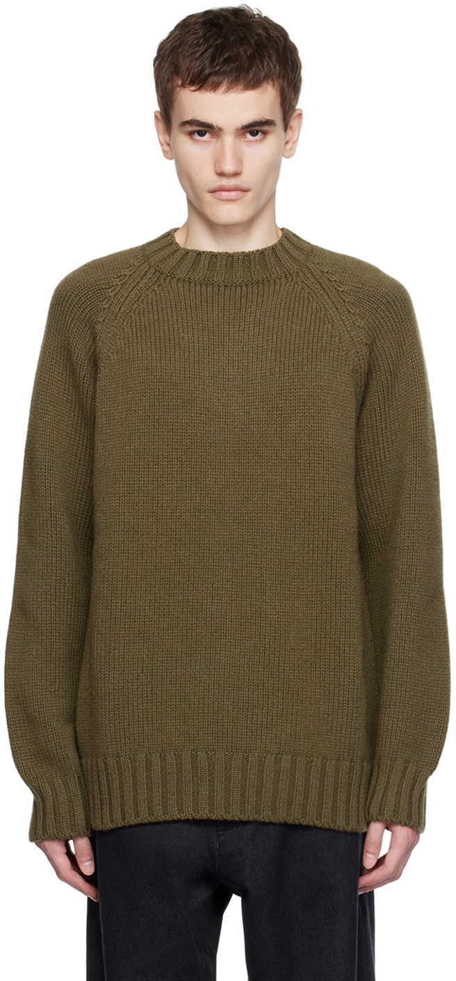 3MAN Khaki Raglan Sweater