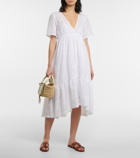 Heidi Klein Broderie anglaise cotton midi dress