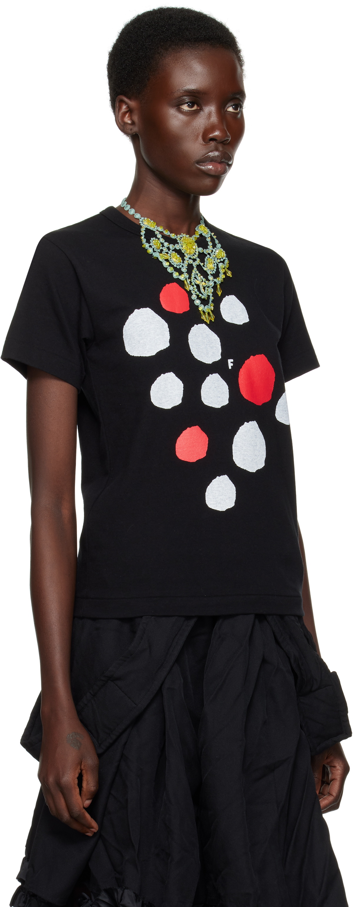 Black Comme des Garçons Black Filip Pagowski Edition Crewneck T-shirt