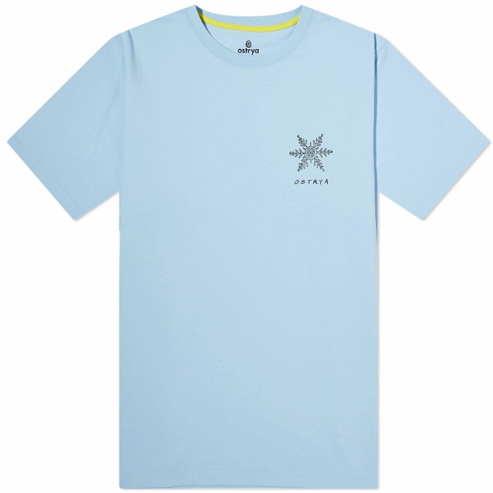 Photo: Ostrya Men's Infographic Equi T-Shirt in Baby Blue