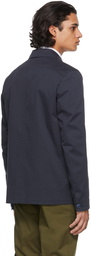 Paul Smith Navy Organic Cotton Work Blazer