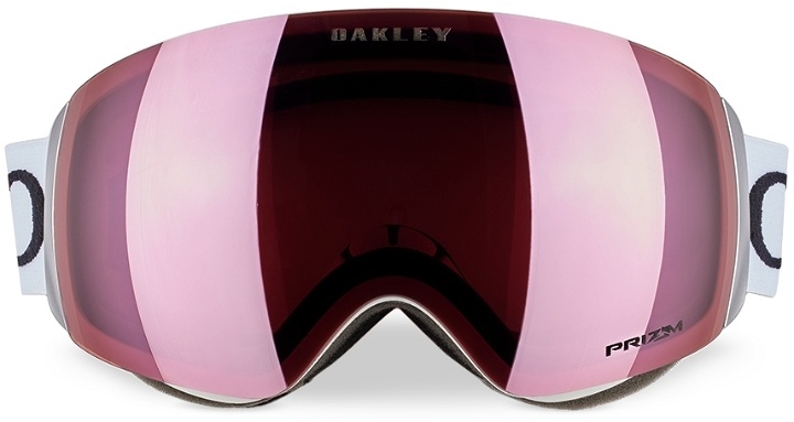 Photo: Oakley White Flight Deck M Snow Goggles