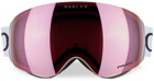 Oakley White Flight Deck M Snow Goggles