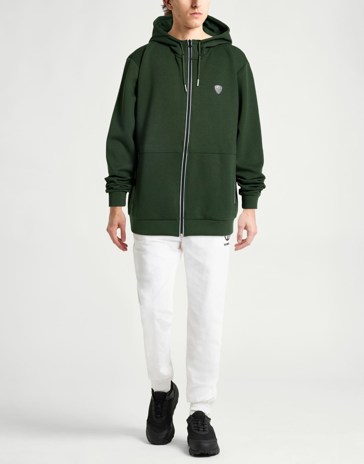 Ea7 Mens Sweatshirt Dark in Green