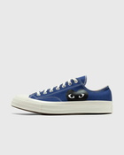 Comme Des Garçons Play X Converse Chuck Taylor 20 Low Top (Big Heart) Blue - Mens - Lowtop