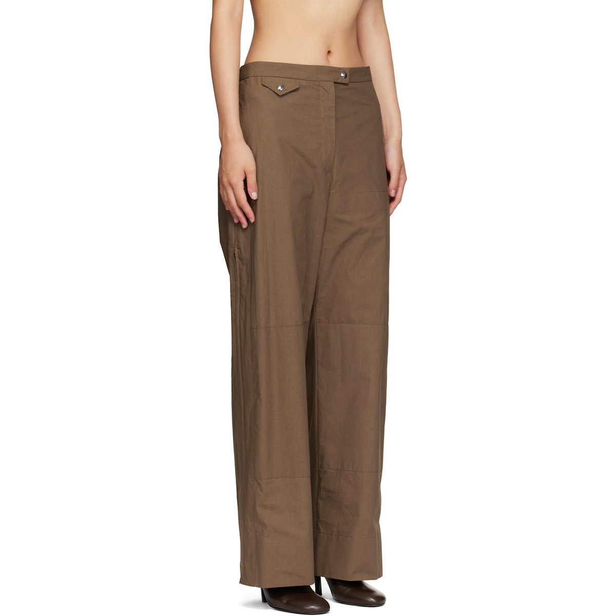 Calvin Klein Collection Brown Gemma Trousers