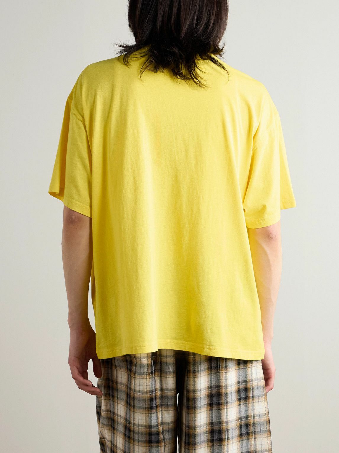 Acne Studios - Oversized Logo-Appliquéd Cotton and Hemp-Blend