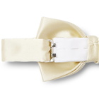 LANVIN - Pre-Tied Silk-Satin Bow Tie - Neutrals